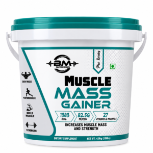 Bio Muscle Nutrition – Muscle Mass Gainer | High-Calorie Weight Gainer for Faster Size & Strength | 4.5 KG